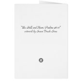 "Be Still and Know, Psalms 46:10" Cards (Back)