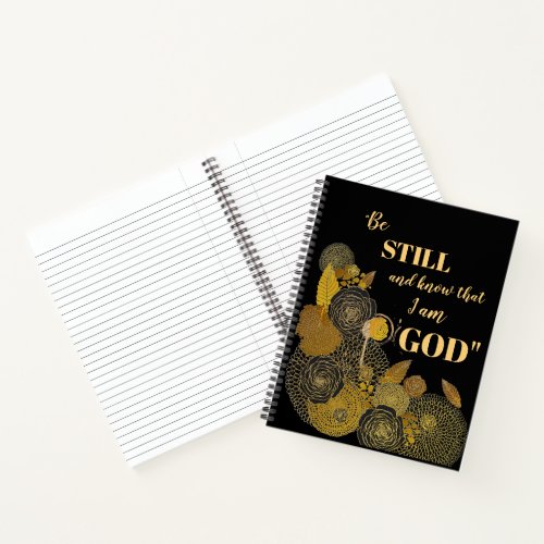 Be Still and Know Scripture Verse Prayer Journal