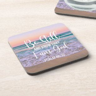Be Still and Know that I am God Beverage Coaster