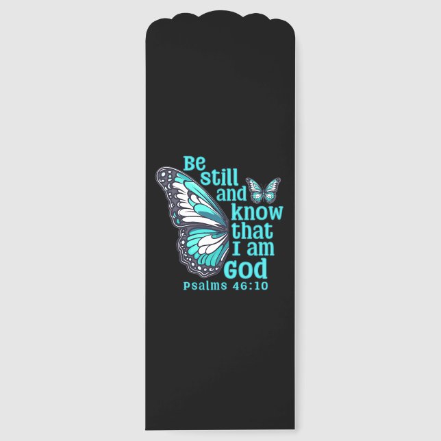 Be still and know that I am God Bible Verse Bookmarks (Front)