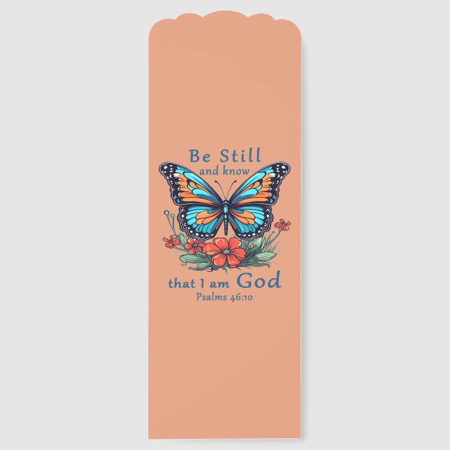 Be still and know that I am God Bible Verse Bookmarks (Front)