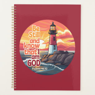 Be still and know that I am God Bible Verse Planner