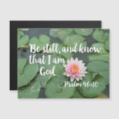 Be Still and Know that I am God Christian Bible (Front/Back)