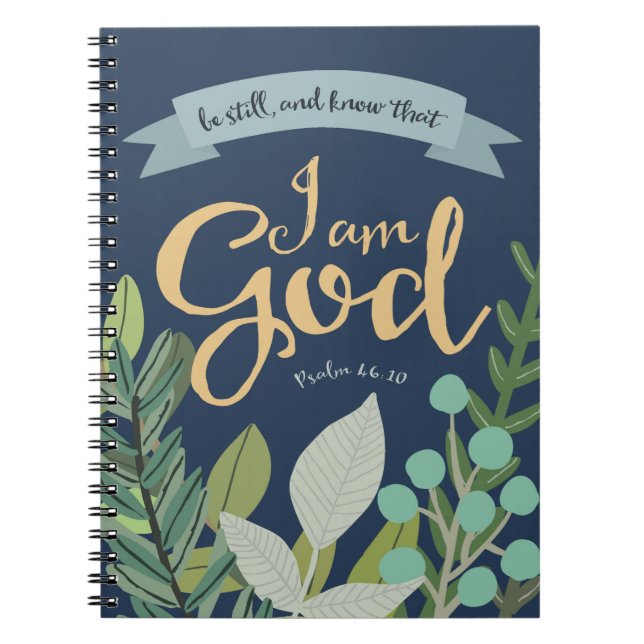Be still and know that I am God, Journal (Front)