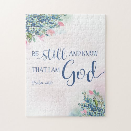 Be Still and Know that I am God Ps 4610 Jigsaw Puzzle
