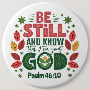 Be Still and Know that I am your God Button