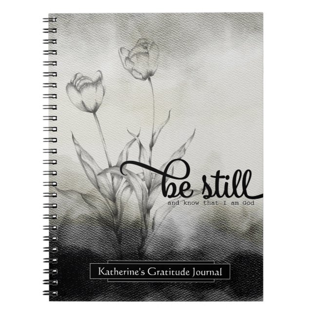 Be Still Bible Verse Journal (Front)