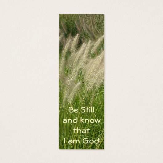 Be Still Bookmark (Front)