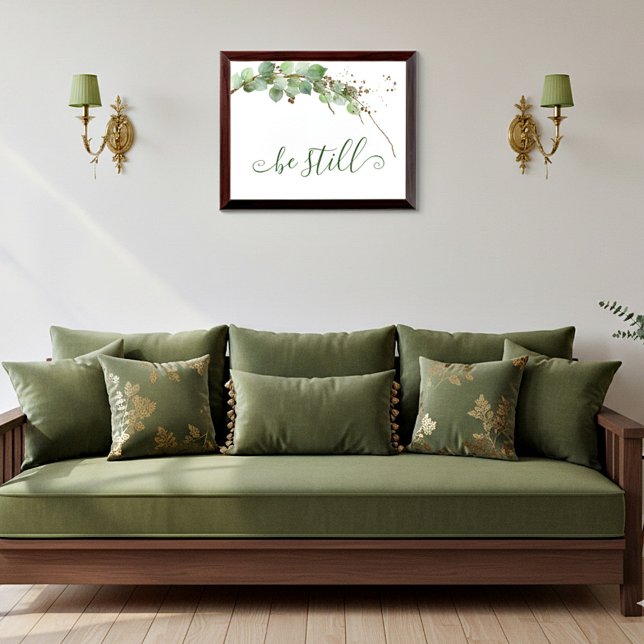 Be still floral Plaque (Creator Uploaded)