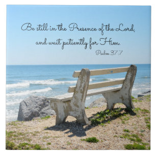 Be Still in the Presence of the Lord, Psalm 37:7 Tile