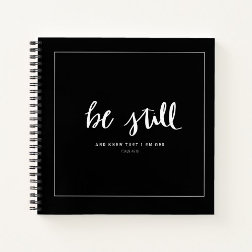 Be Still Journal Psalm 4610