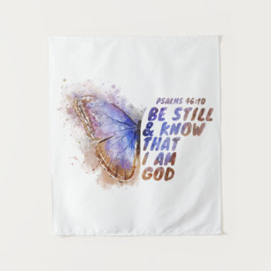 Be Still & Know That I Am God: Women’s Butterfly Tapestry