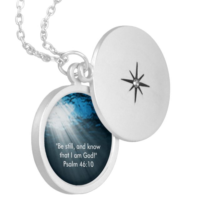 Be still locket it necklace (Front Left)