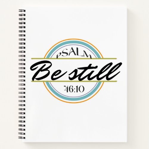 Be still  notebook