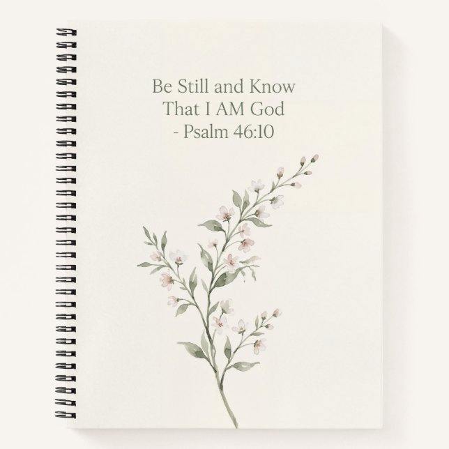 Be Still Notebook (Front)