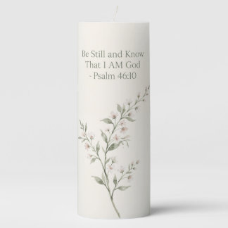 Be Still Phone Case Pillar Candle