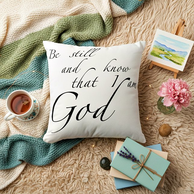 Be still pillow (Creator Uploaded)