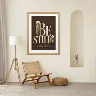BE STILL   Psalm 46:10 Christian Wall Art