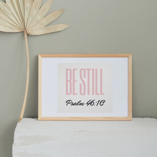 Be Still Psalm 4610 Nursery Decor