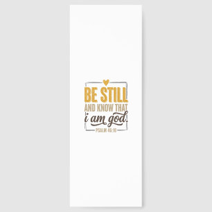 Be Still Psalm 46_10 Vintage Christian Shirt Desig Bookmarks