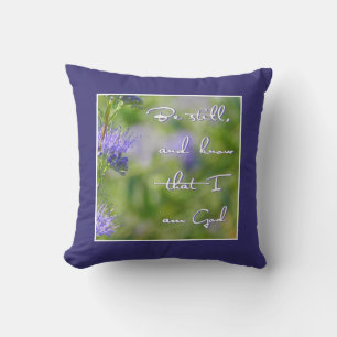 Be Still  Throw Pillow