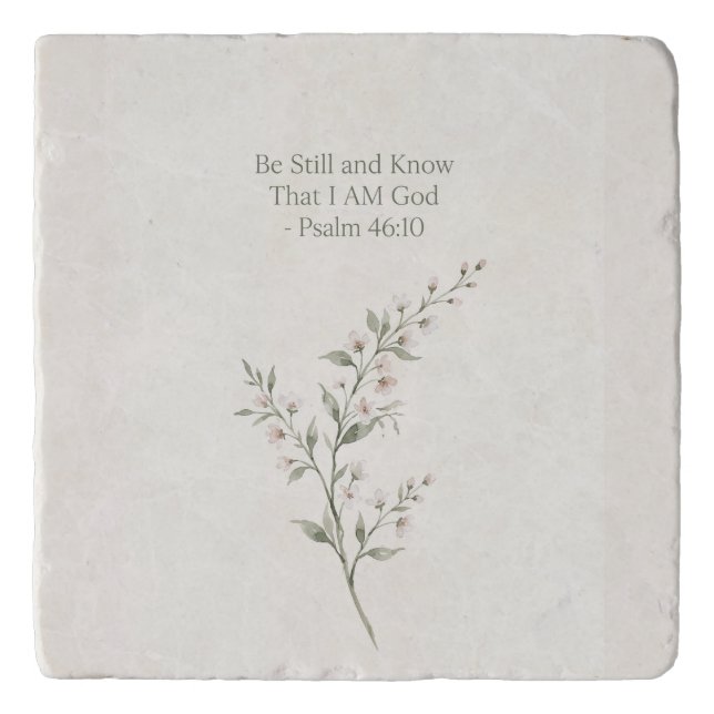 Be Still Trivet (Front)