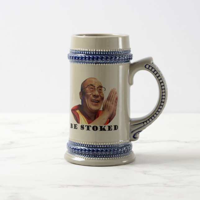 Be Stoked Beer Stein (Right)