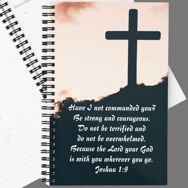 Be Strong And Courageous Joshua 1:9 Christian Planner (Creator Uploaded)