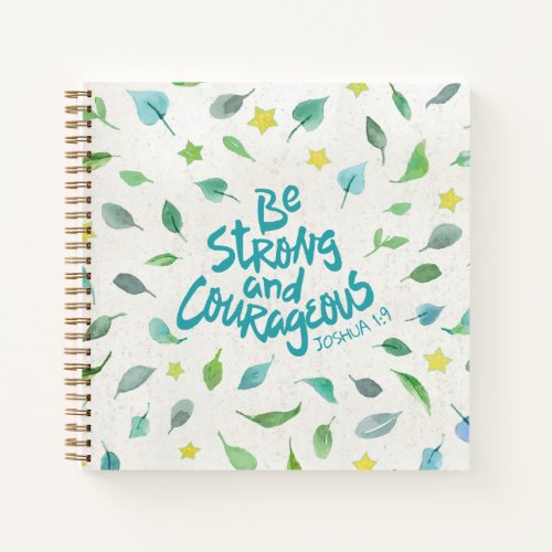 Be Strong and Courageous _ Joshua 19 Notebook