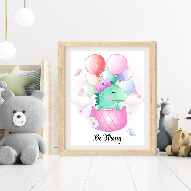 Be Strong Animal Nursery Wall Art (Be Strong Animal Nursery Wall Art)