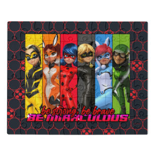 Be Strong, Be Brave, Be Miraculous Jigsaw Puzzle