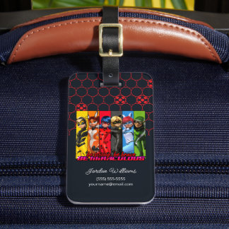 Be Strong, Be Brave, Be Miraculous Luggage Tag