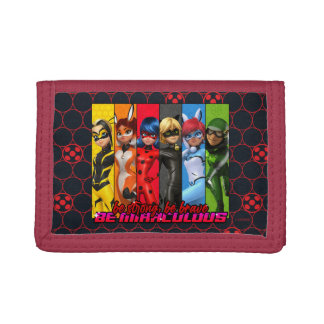 Be Strong, Be Brave, Be Miraculous Trifold Wallet