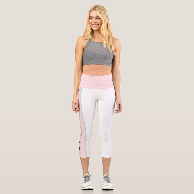 Be strong capri leggings (Front)