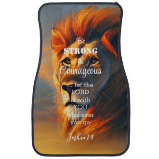 Be Strong Courageous Inspirational Verse Joshua 1