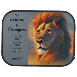 Be Strong Courageous Inspirational Verse Joshua 1