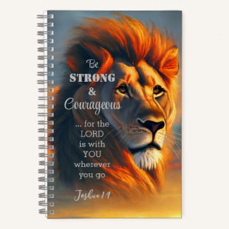 Be Strong Courageous Inspirational Verse Joshua 1
