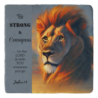 Be Strong Courageous Inspirational Verse Joshua 1