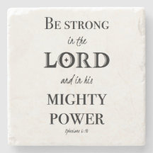 Be strong in the Lord