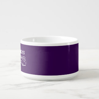 Be strong motivational quote with design bowl
