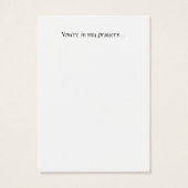 Be Strong - Pass It On Card (Back)