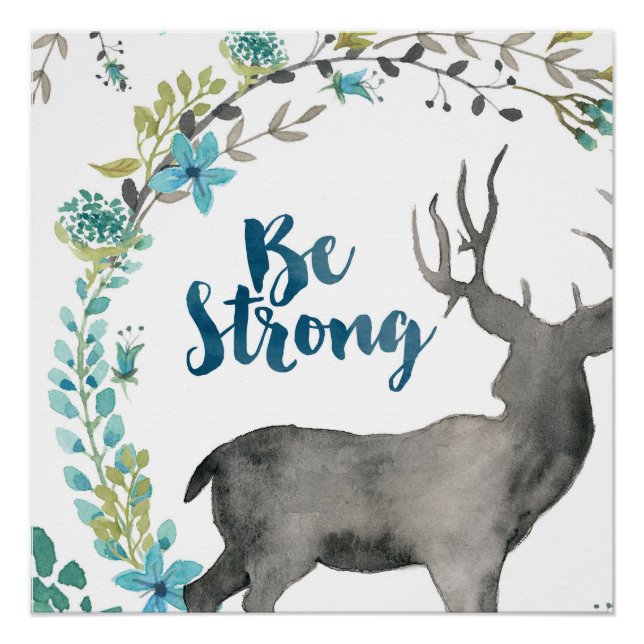 Be Strong Poster (Front)