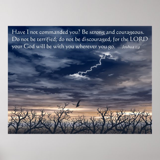 Be Strong Poster (Front)