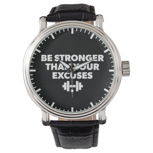 Be Stronger Than Your Excuses _ Workout Motivation Watch