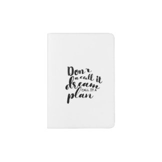 Be Stronger than Your | Monogram Personalized Passport Holder