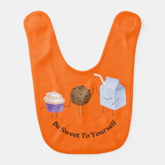 Be Sweet To Yourself Baby Bib