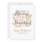 Be Thankful Whimsical Happy Thanksgiving