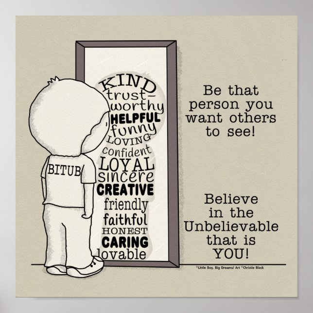 Be That Person Poster (Front)