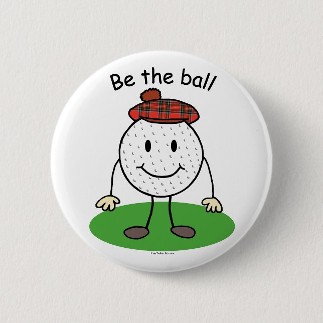Be the Ball Button (Front)