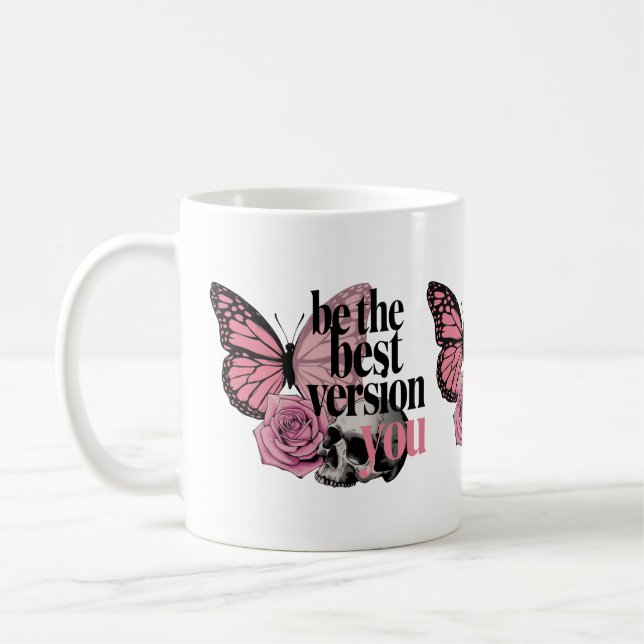 Be the best version you coffee mug (Left)